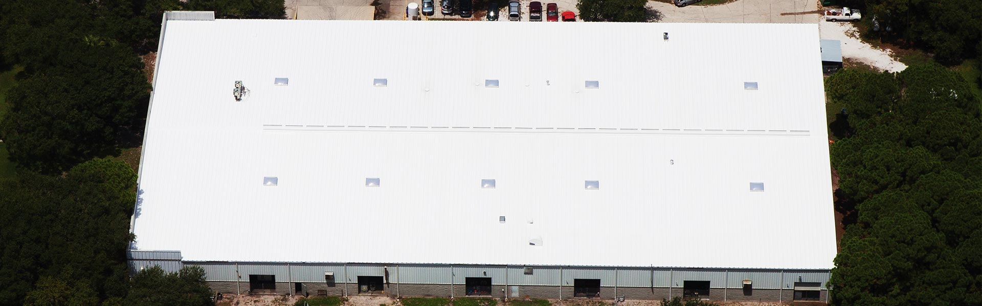 Commercial roof leak repair