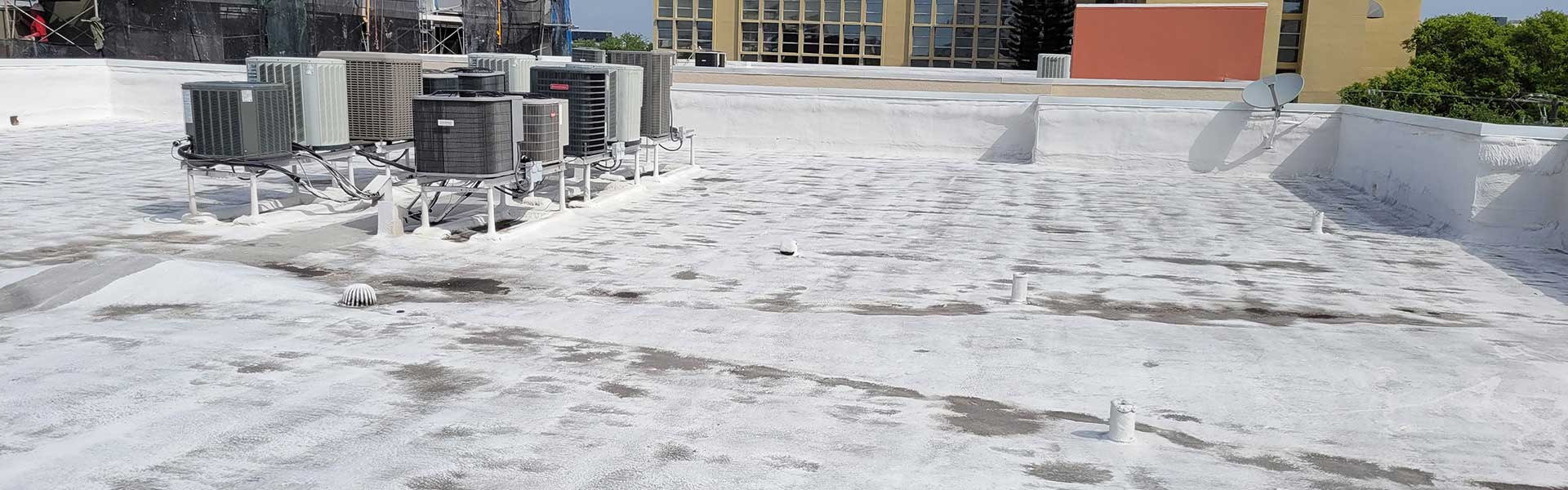 Waterproofing for commercial roofs