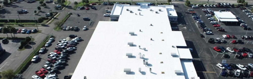 Waterproofing for commercial roofs