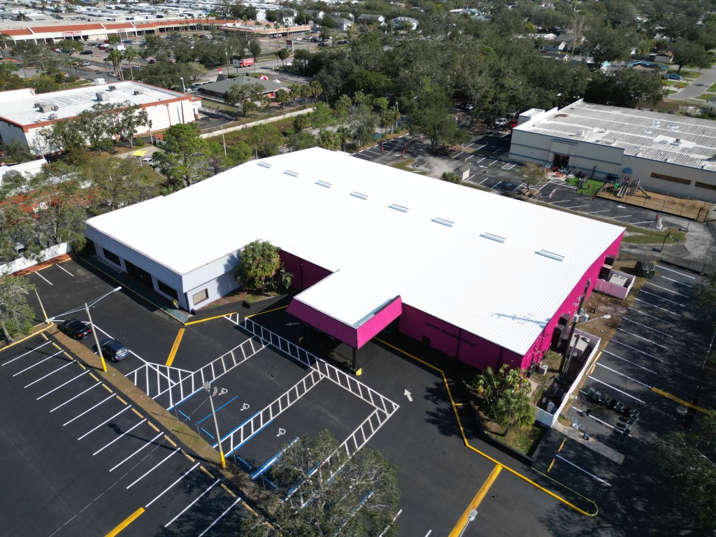 silicone roofing system