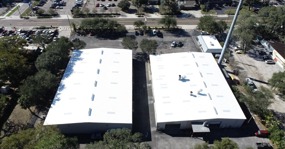 Commercial Silicone Roofing System