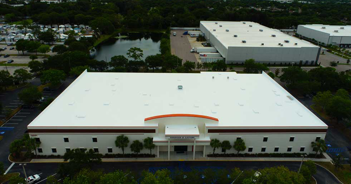 Commercial Silicone Roofing System